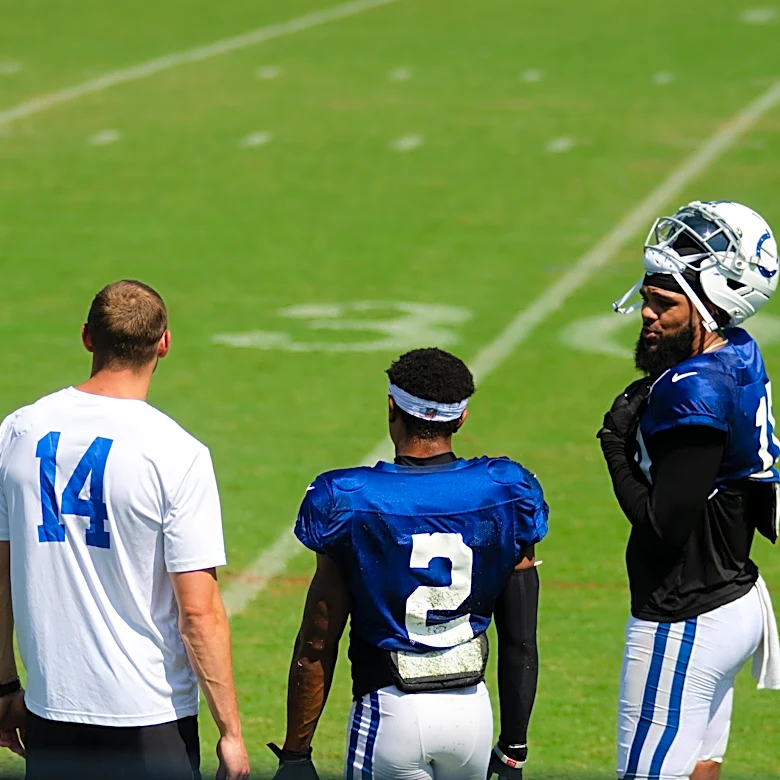Keenan Allen makes debut as Colts close Grand Park era with second joint-practice against Falcons