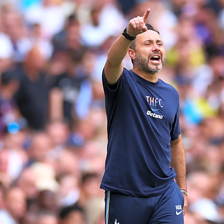 De Zerbi rules out Van de Ven, Sarr, Porro for Brentford match