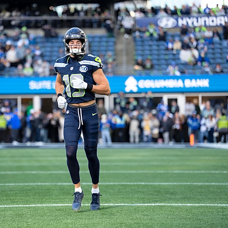 Jake Bobo carted off Seahawks-Titans joint practice with ‘bad-looking leg injury’