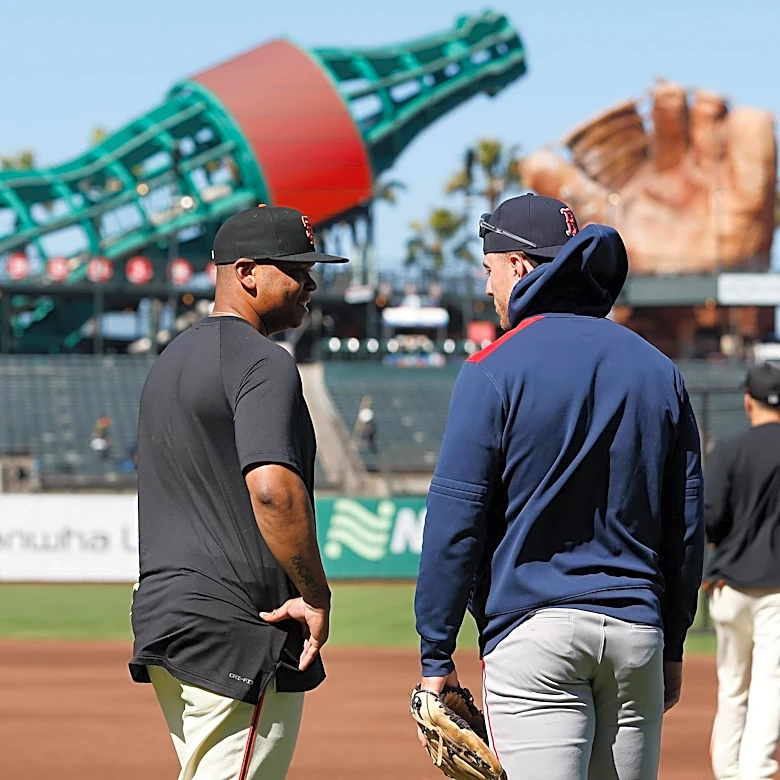 Sonny Gray graces the mound as the Red Sox welcome the Giants on Friday night