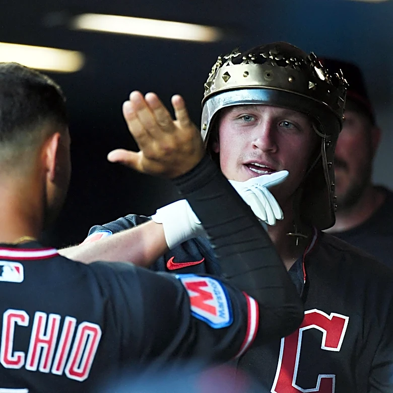 Cleveland rocked the Rockies, 9-1