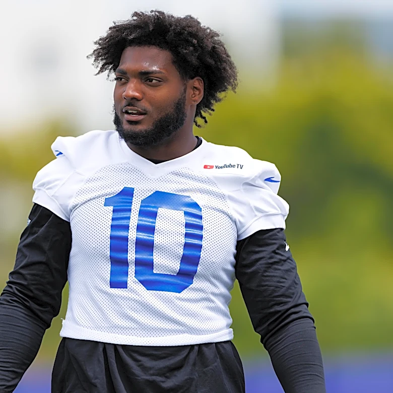 Josaiah Stewart looks like “Pro Bowler” in Rams-Saints practice