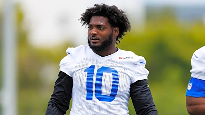Josaiah Stewart looks like “Pro Bowler” in Rams-Saints practice