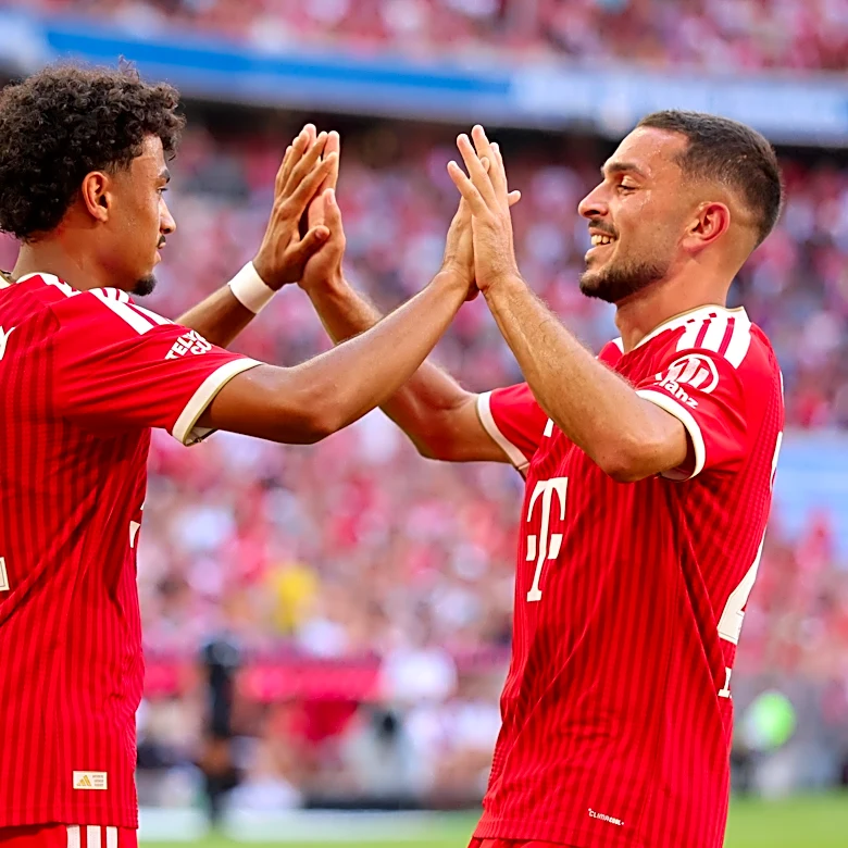 Nathaniel Brown feels at home with Bayern Munich