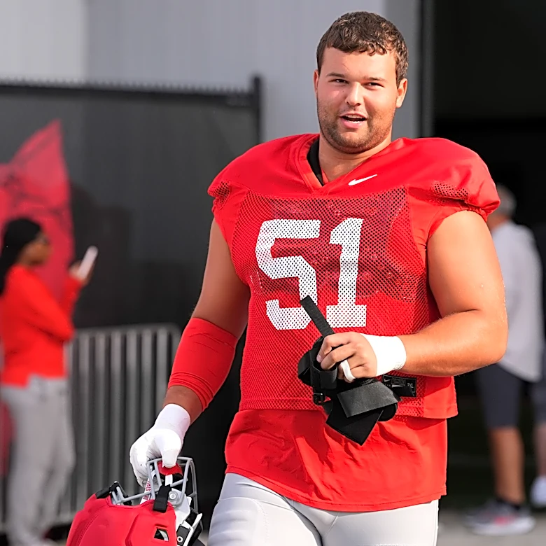 College football’s most underrated guard plays at Ohio State, and his name is Luke Montgomery