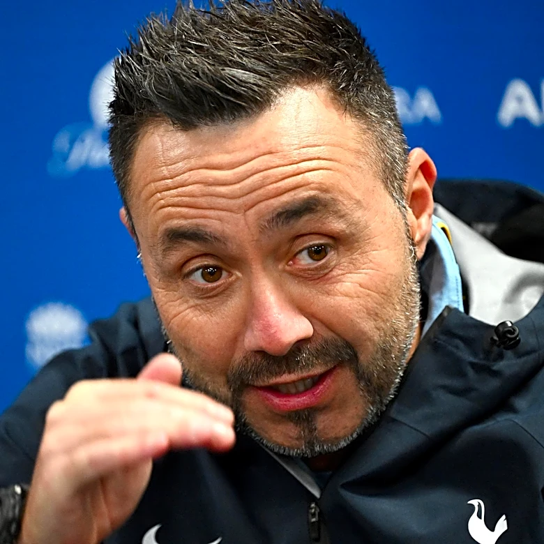 De Zerbi doesn’t hide from Spurs’ woeful performance at Brentford in remarks to press