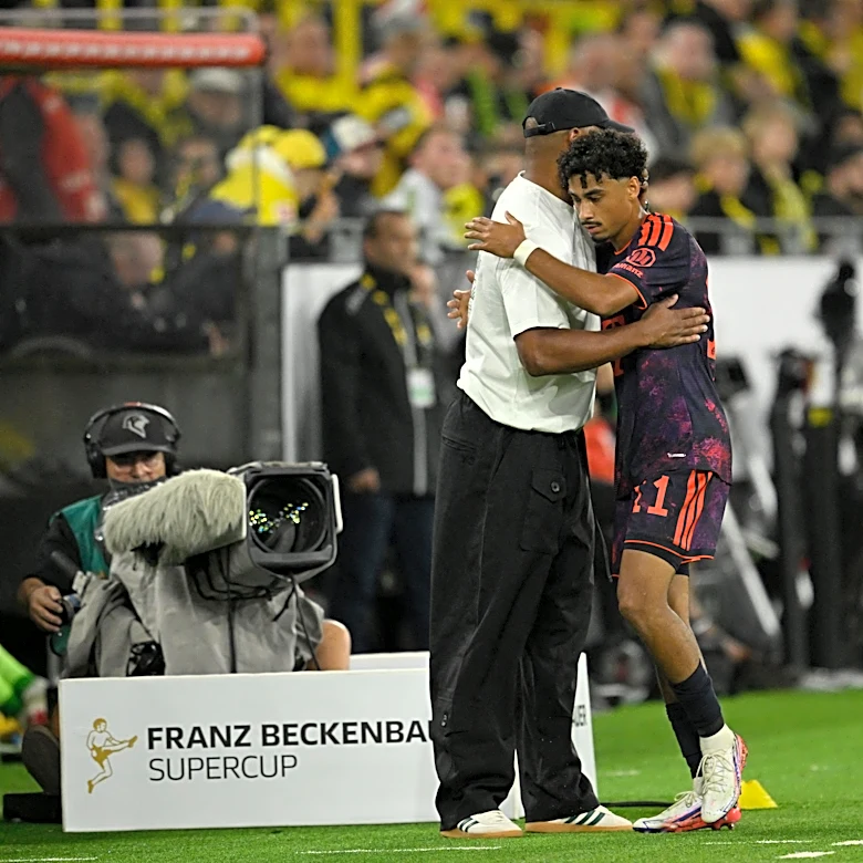 Nathaniel Brown feeling good after goal in Bayern Munich’s Supercup win over Dortmund