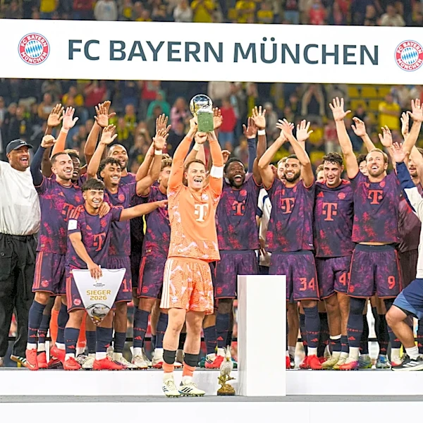 Bayern Munich celebrates in style after downing BVB in Franz Beckenbauer Supercup