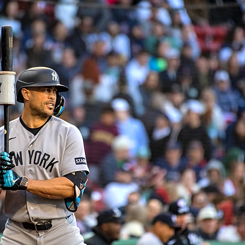 Giancarlo Stanton and outrunning the sunset