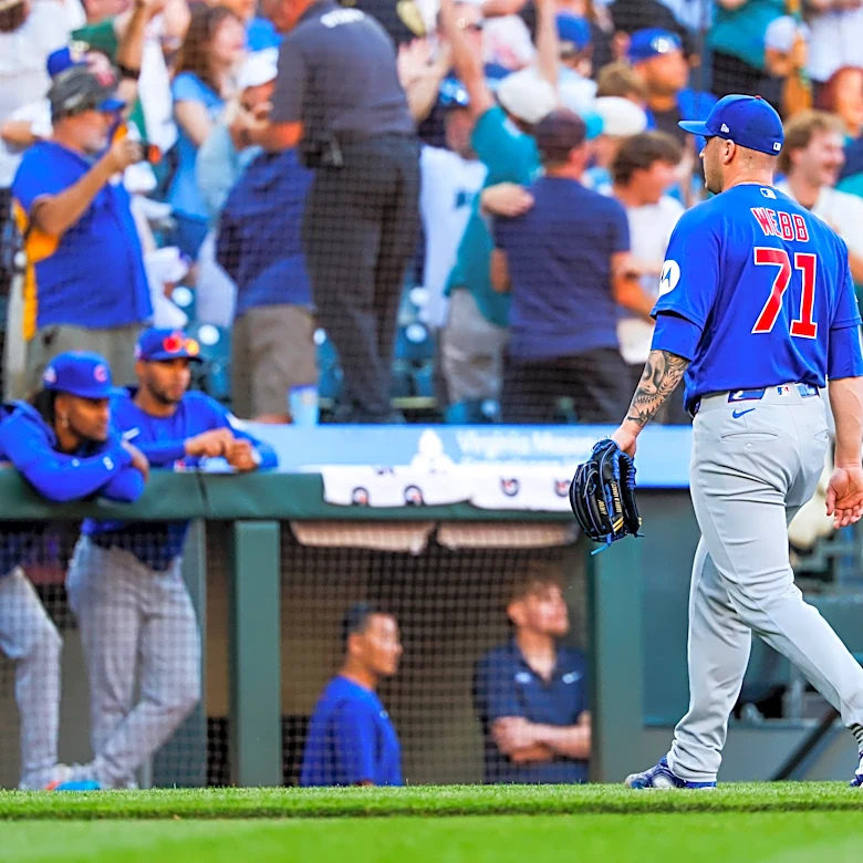 Mariners 5, Cubs 4: The Jacob Webb disaster