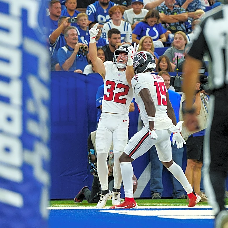Falcons snap counts from a blowout preseason win over the Colts