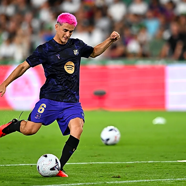 Gavi forced off injured in first half of Barcelona’s La Liga opener