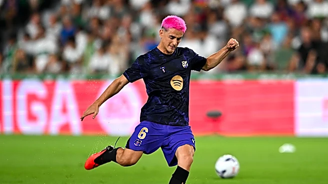 Gavi forced off injured in first half of Barcelona’s La Liga opener