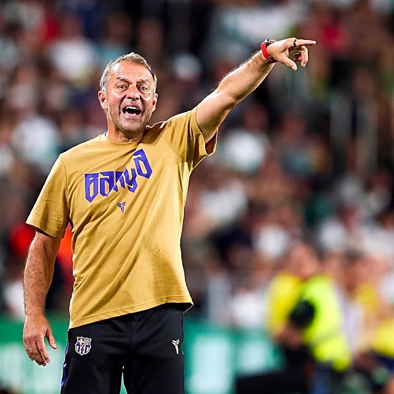 ‘Something wrong’ – Hansi Flick talks Alejandro Balde’s future and Barcelona’s No. 9 search after Elche win