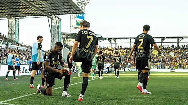 Juventus slog to three points in season opener