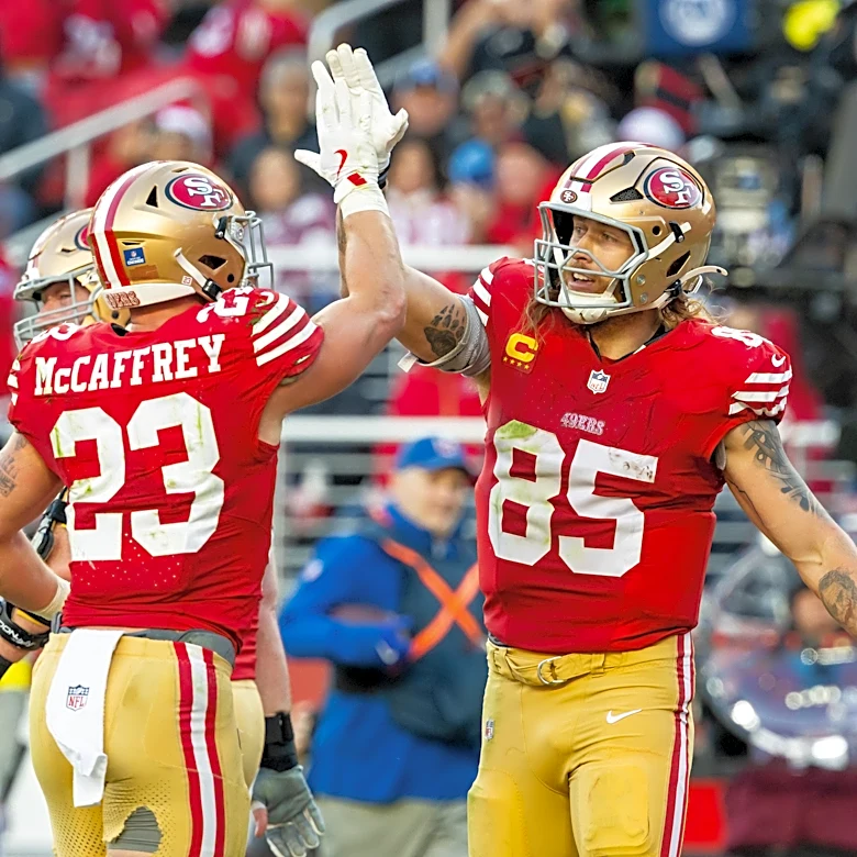 49ers News: Life’s better with George Kittle and Christian McCaffrey