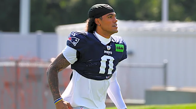 Christian Gonzalez returns to Patriots practice on Monday