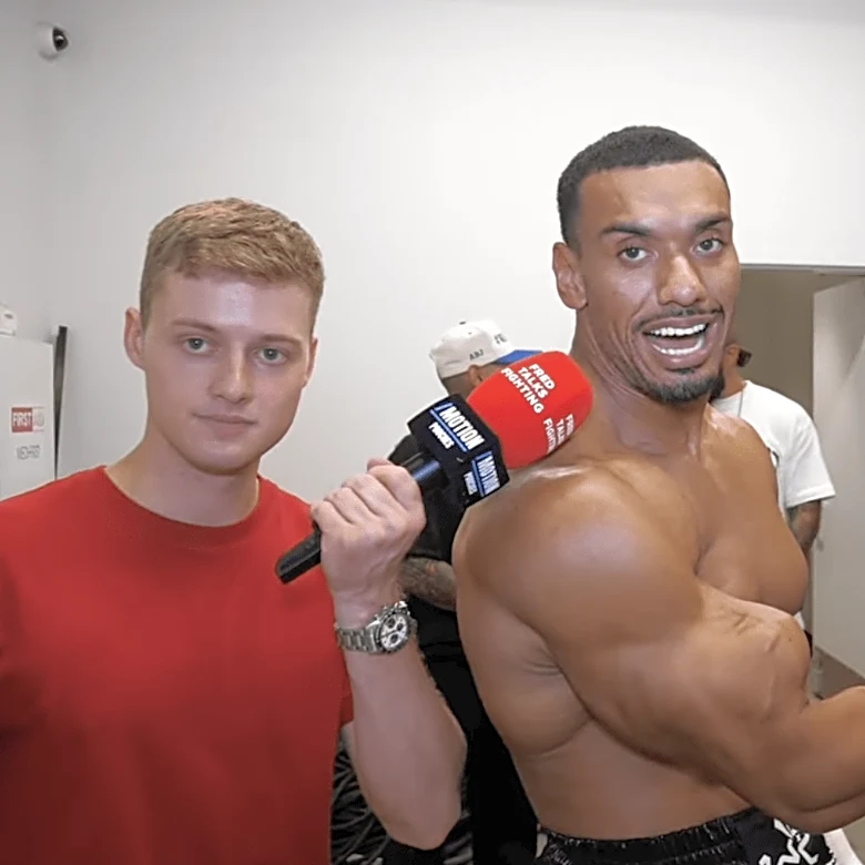 Social Meat-ia influencer Larry Wheels can now add torn biceps to Hall of Shame career after Brand Risk 15