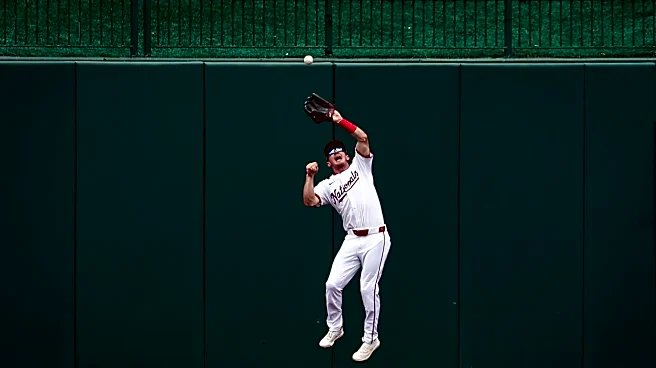 Jacob Young has managed to hold off the competition and remain the Nationals center fielder