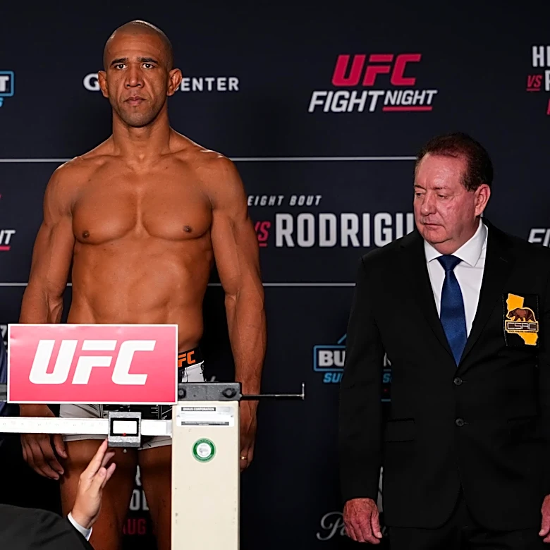 UFC Sacramento fight night weights: Gregory Rodrigues only weighed just 2 pounds more than Anthony Hernandez