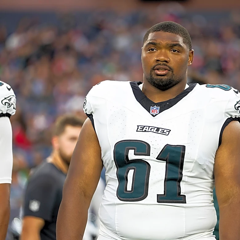 Eagles-Patriots Film Review: Encouraging signs from the backup offensive line