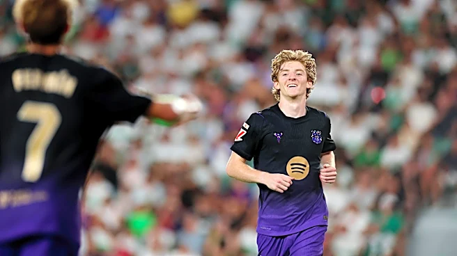 ‘I like to play there’ – Anthony Gordon happy to play No. 9 for Barcelona