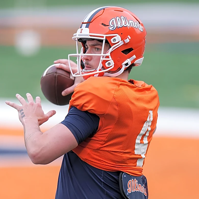 Katin Houser is a great match for Illinois’ offensive scheme