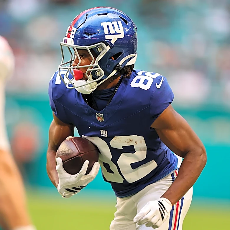Calvin Austin injury: NY Giants WR carted off with right knee injury