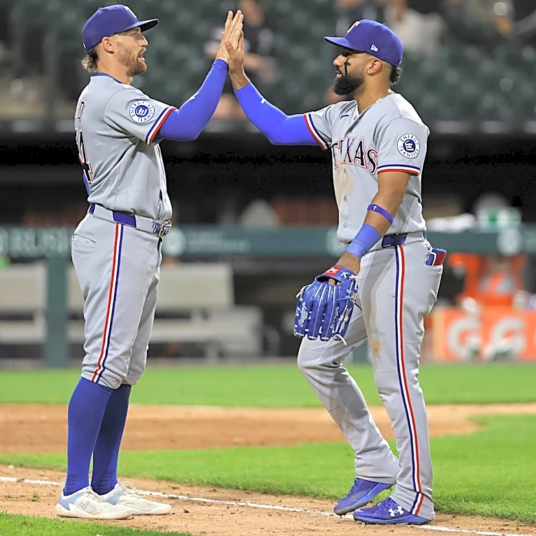 Texas Rangers lineup for August 25, 2026