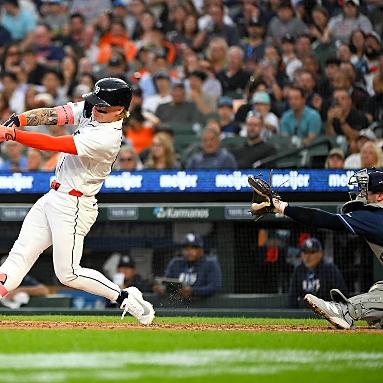 Clark homers and bullpen locks down a Tigers victory