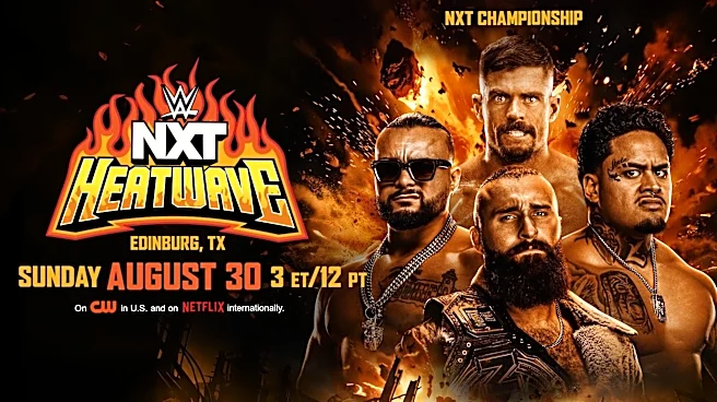 The complete NXT Heatwave 2026 match card