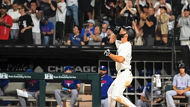 White Sox outlast Rangers in South Side slugfest, 11-7