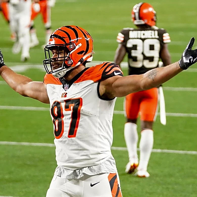 C.J. Uzomah holds an interesting stat in Bengals history