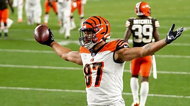 C.J. Uzomah holds an interesting stat in Bengals history