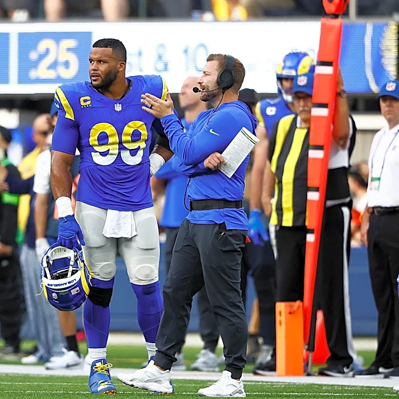 Sean McVay, Rams ready to go with or without Aaron Donald