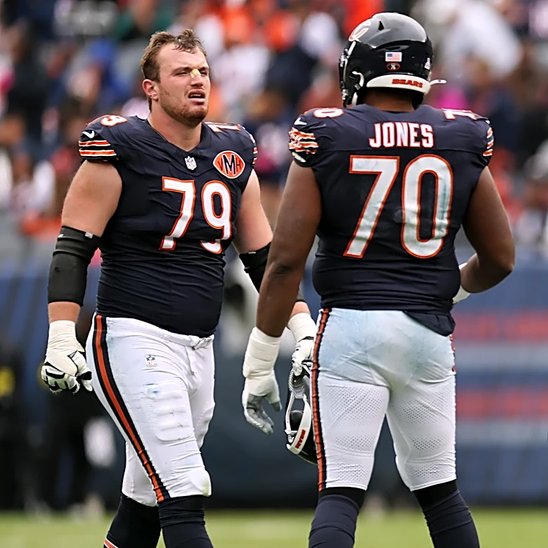 The Chicago Bears’ left tackle battle may have gotten a little weirder