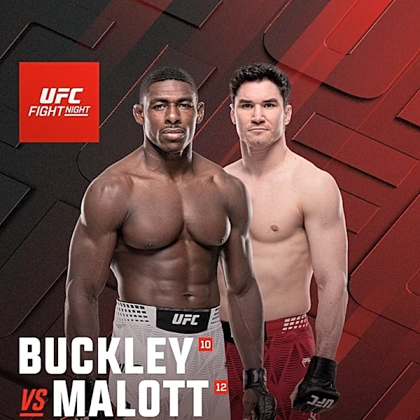 Latest UFC Edmonton fight card, Paramount+ start time, date and location | Buckley vs. Malott