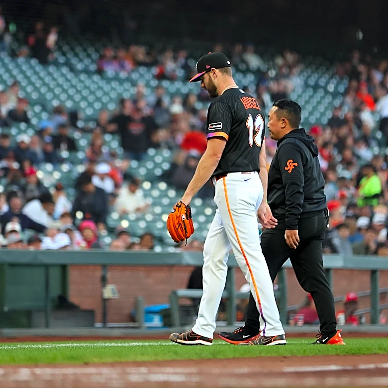 Giants place Adrian Houser on the IL, call up Braxton Roxby