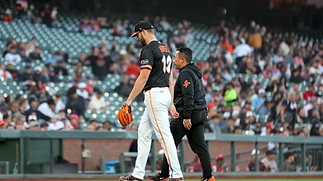 Giants place Adrian Houser on the IL, call up Braxton Roxby