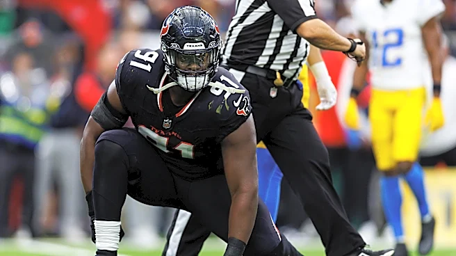 Folorunso Fatukasi provides hope for Las Vegas Raiders’ run defense in preseason game against Houston Texans