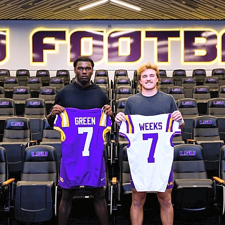 Double the honor: Trey’Dez Green and Whit Weeks honored by sharing number 7