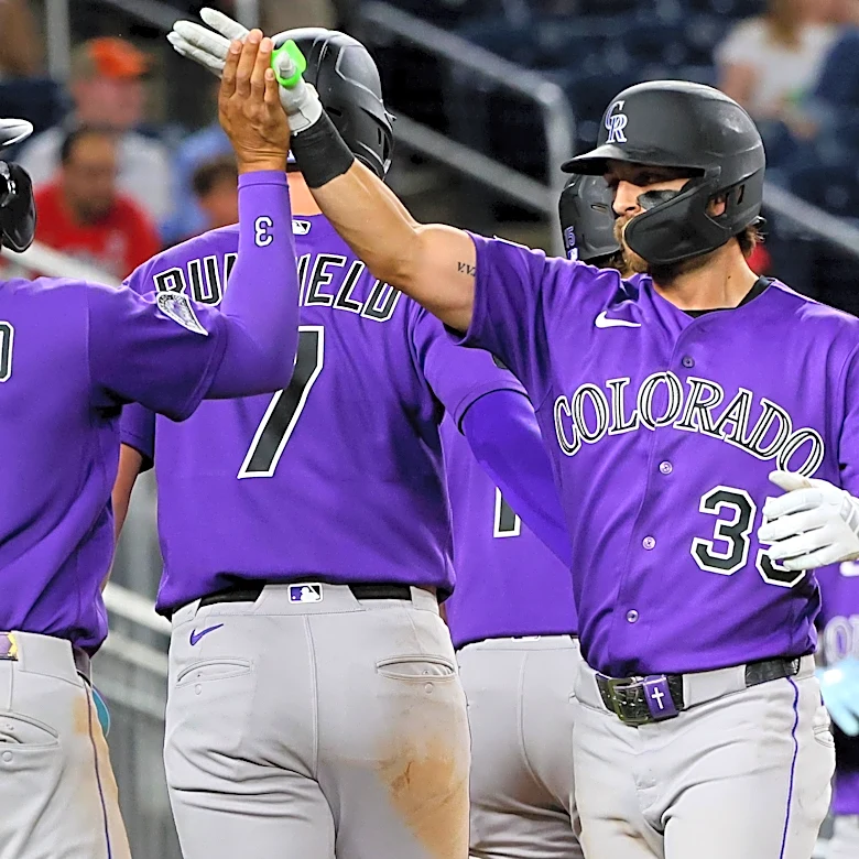 Rockies rain homers in Washington to crush the Nationals 13-1
