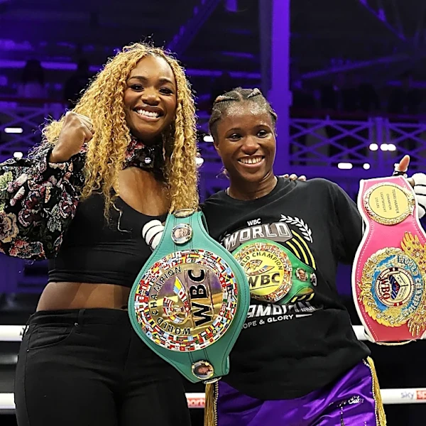 Claressa Shields backs Caroline Dubois, calls Alycia Baumgardner ‘scared’