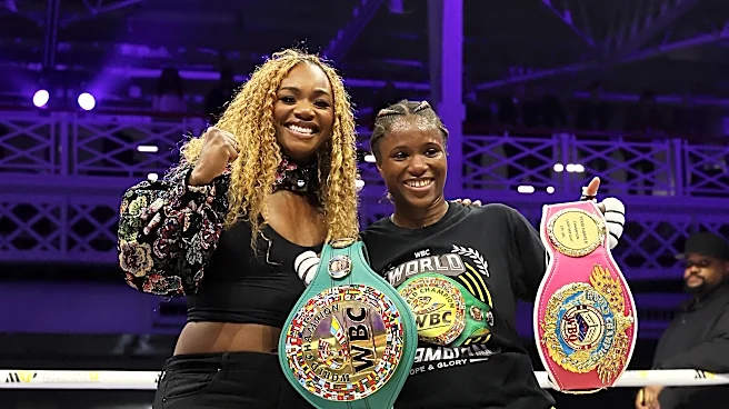 Claressa Shields backs Caroline Dubois, calls Alycia Baumgardner ‘scared’