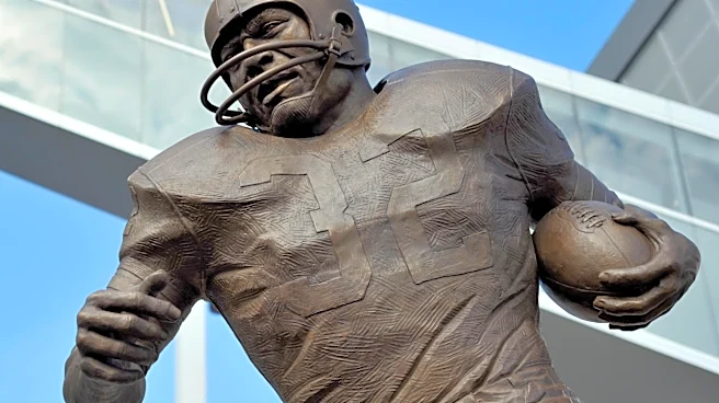 Browns Jim Brown statue used by fan to voice Deshaun Watson displeasure