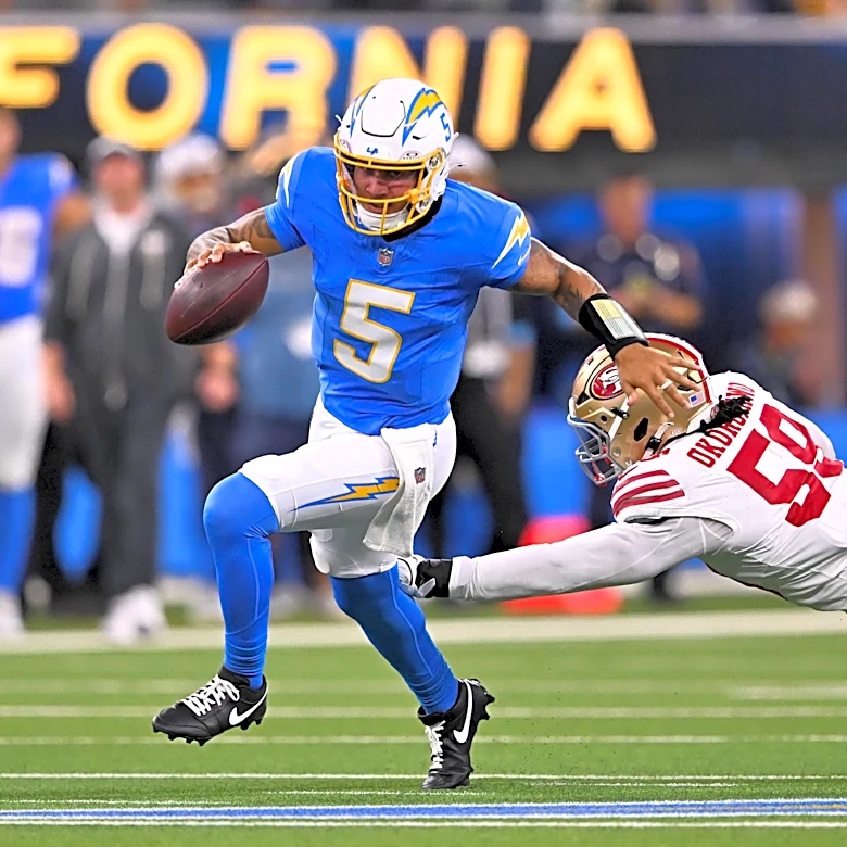 Thursday’s most interesting position battle will be on the Chargers