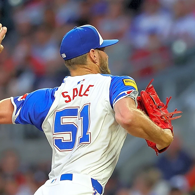 Dodgers face tough luck Chris Sale in Atlanta