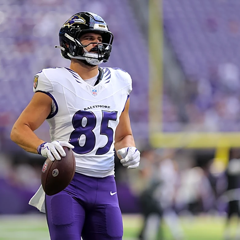 Ravens rookie film review: TE Josh Cuevas flashes versatility