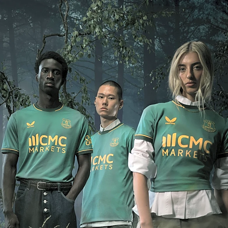 Everton and Castore unveil third kit for 2026-27 season