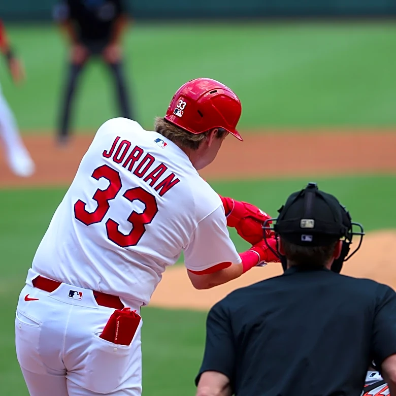 The Blaze Jordan’s 3-run HR leads to the Cardinals salvaging the final game of the series.